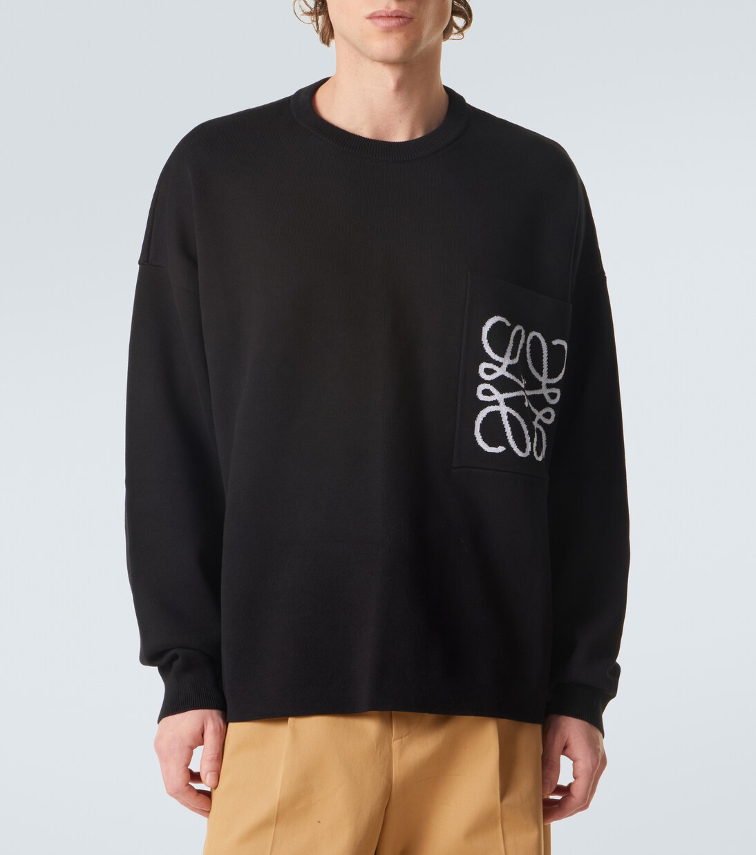 Anagram embroidered sweater | Loewe