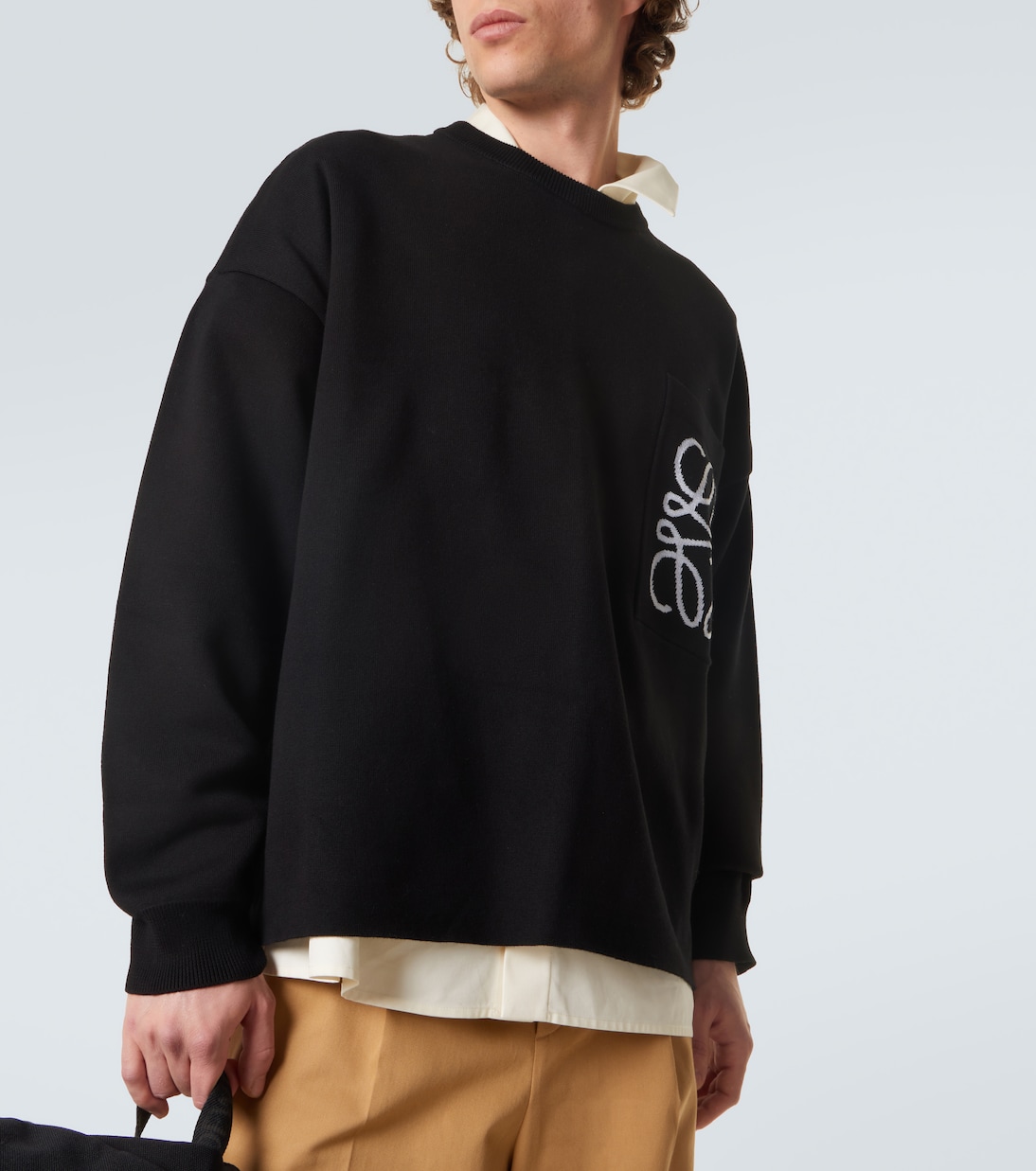 Anagram embroidered sweater | Loewe