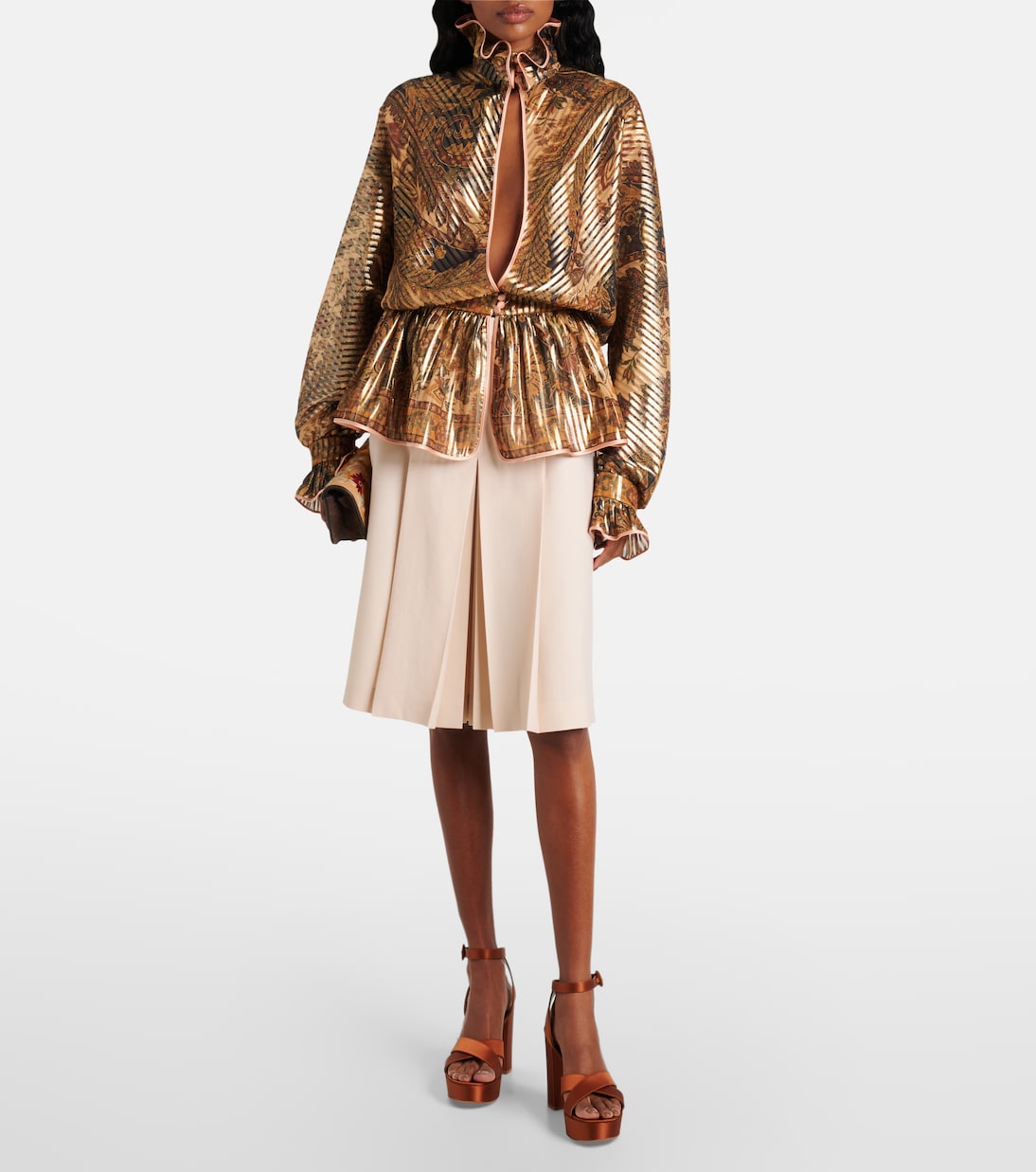 Sabrina 105 platform sandals | Gianvito Rossi