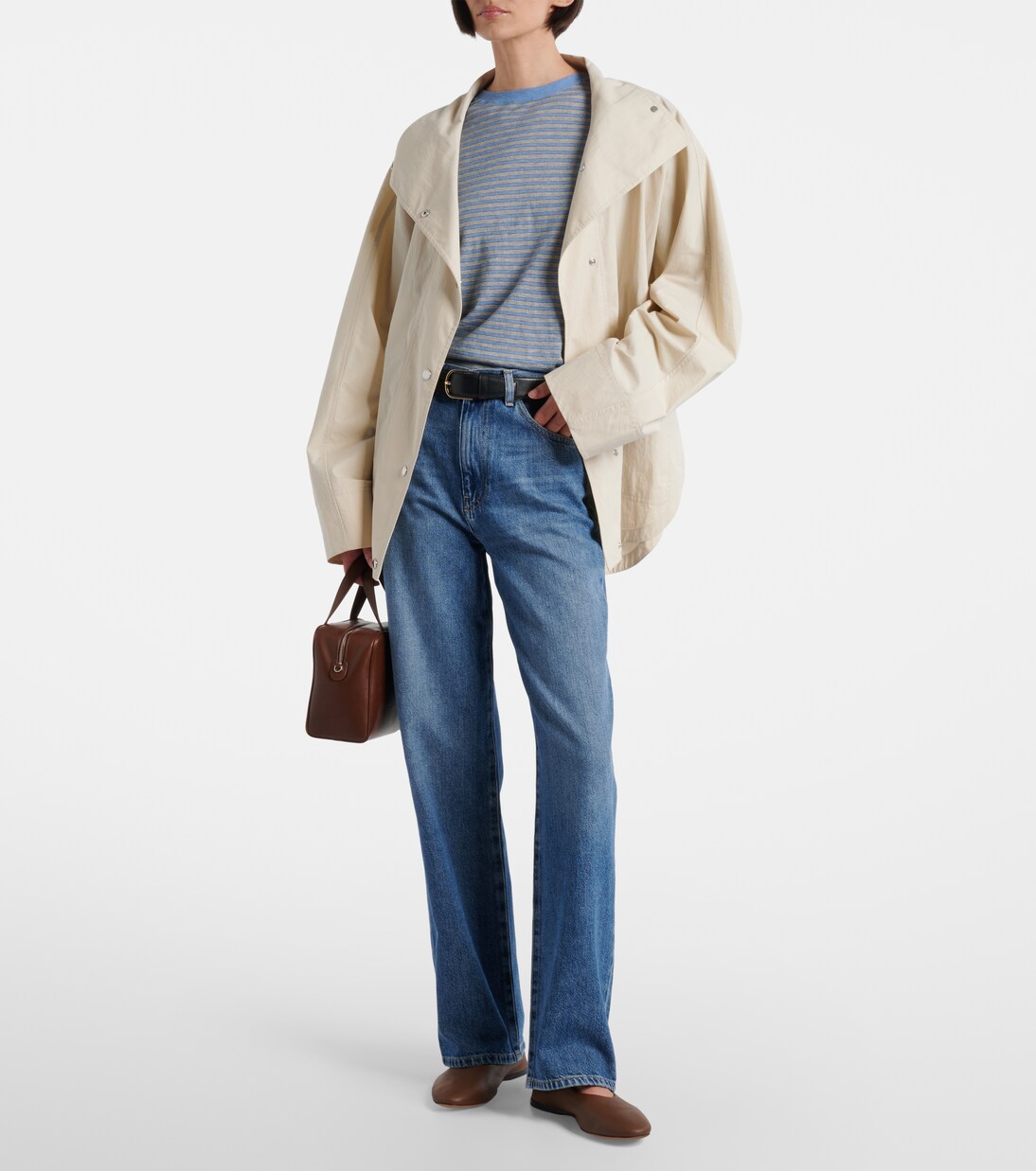 Mid-Rise Wide-Leg Jeans Kora | AG Jeans