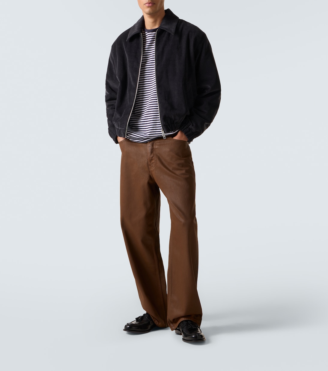 Blouson Ami de Cœur aus Baumwoll-Cord | Ami Paris