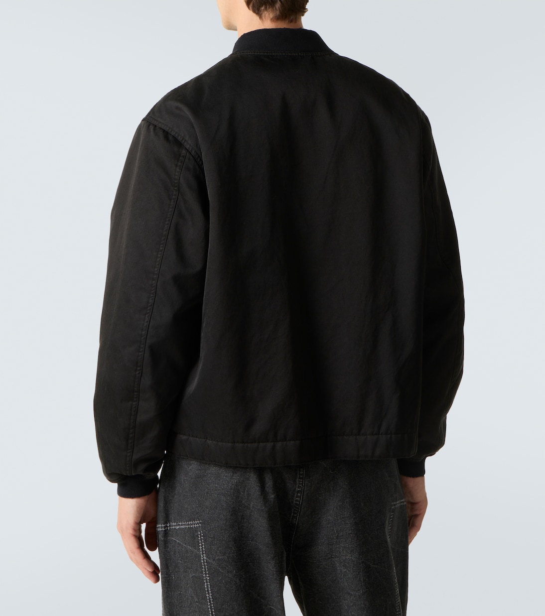 Silk and cotton bomber jacket | A.Presse