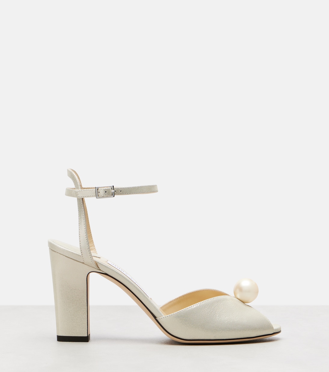 Sacaria 85 leather sandals | Jimmy Choo