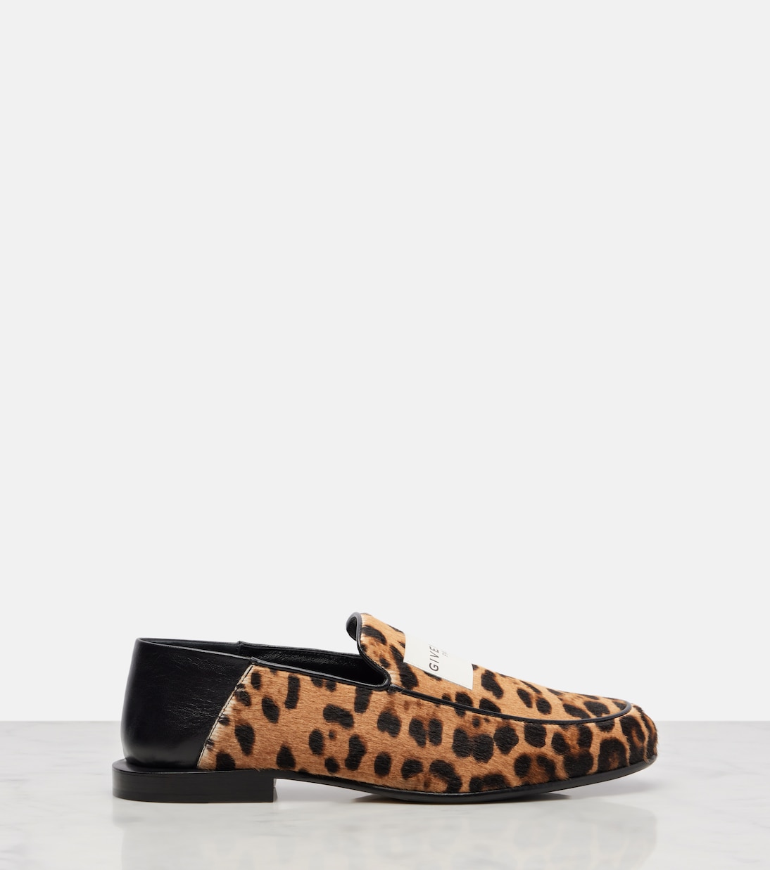 Bedruckte Loafers Label aus Kalbshaar | Givenchy