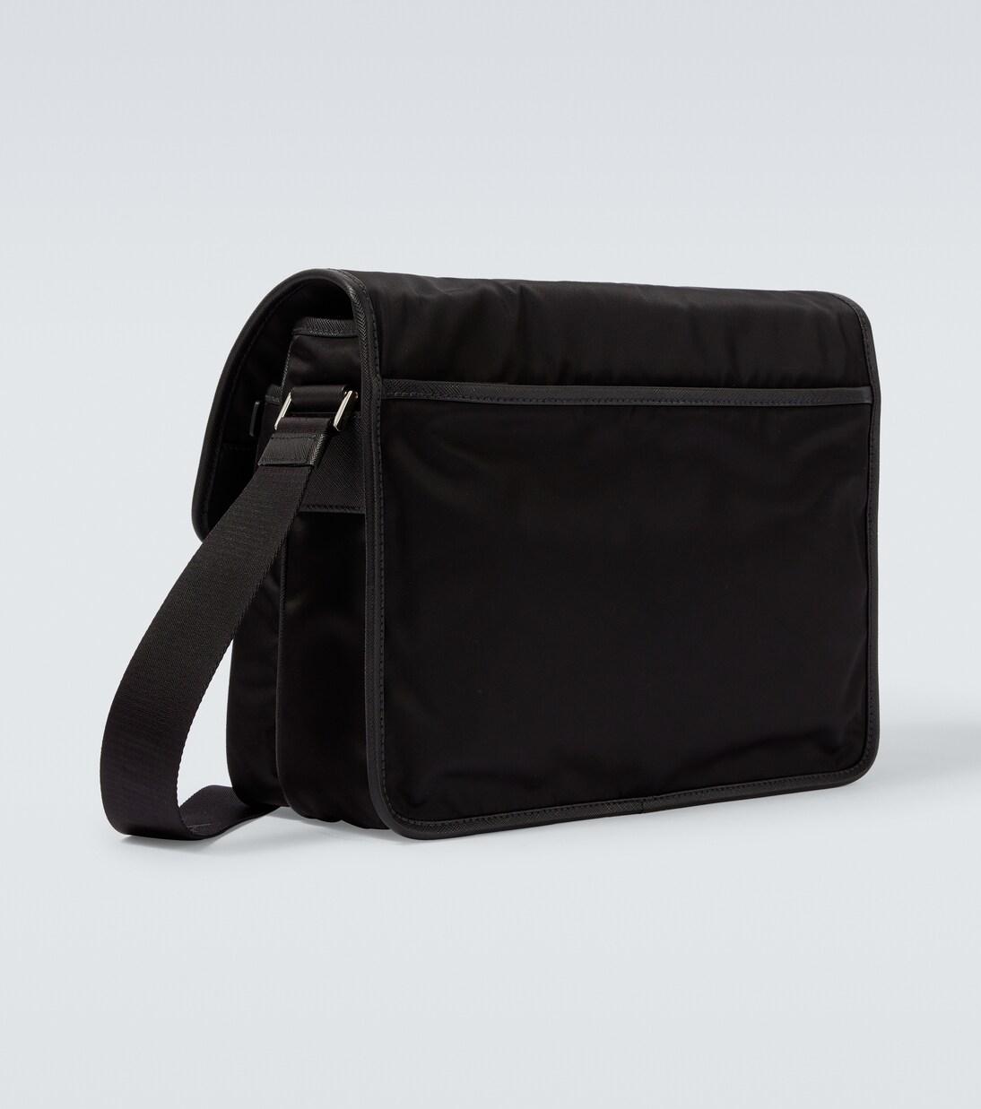 Messenger Bag aus Re-Nylon mit Leder | Prada