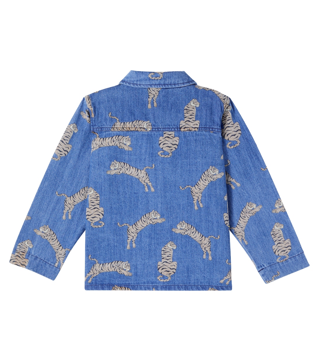 Magot printed denim overshirt | Konges Sløjd