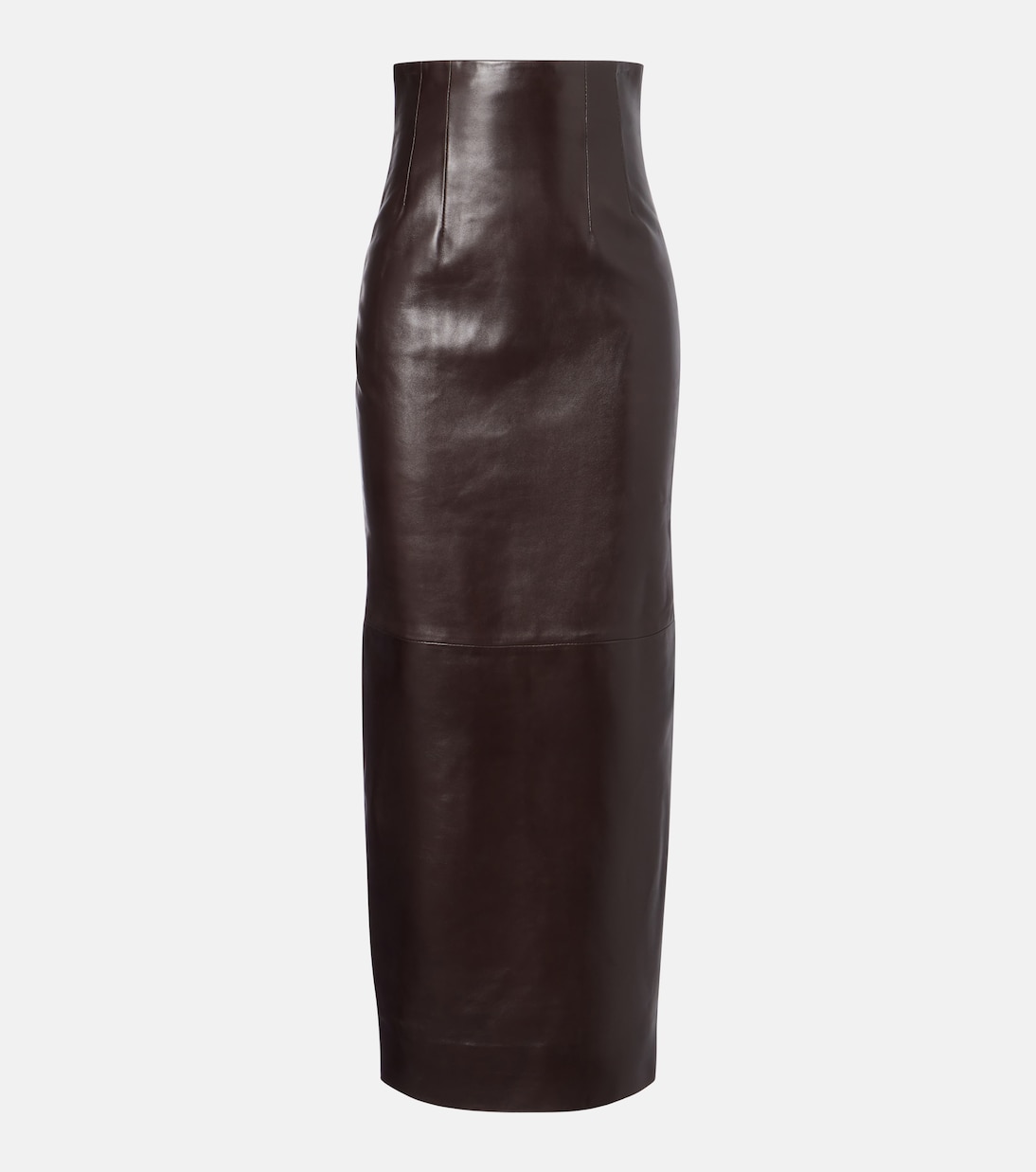 Loxley leather maxi skirt | Khaite