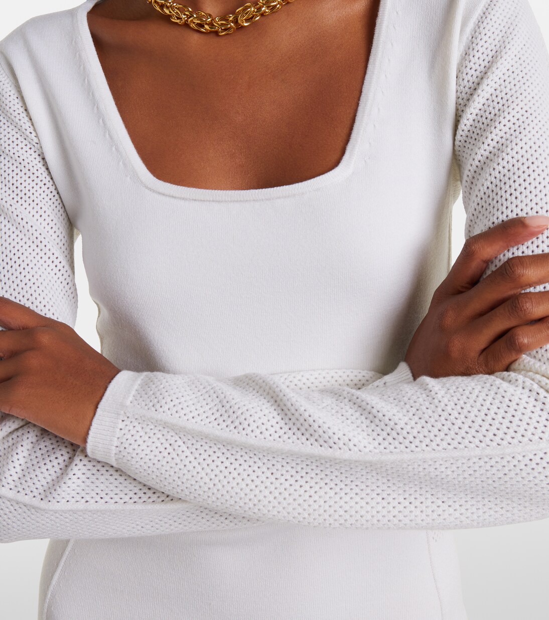 Robe midi Sophia en laine mélangée | Max Mara