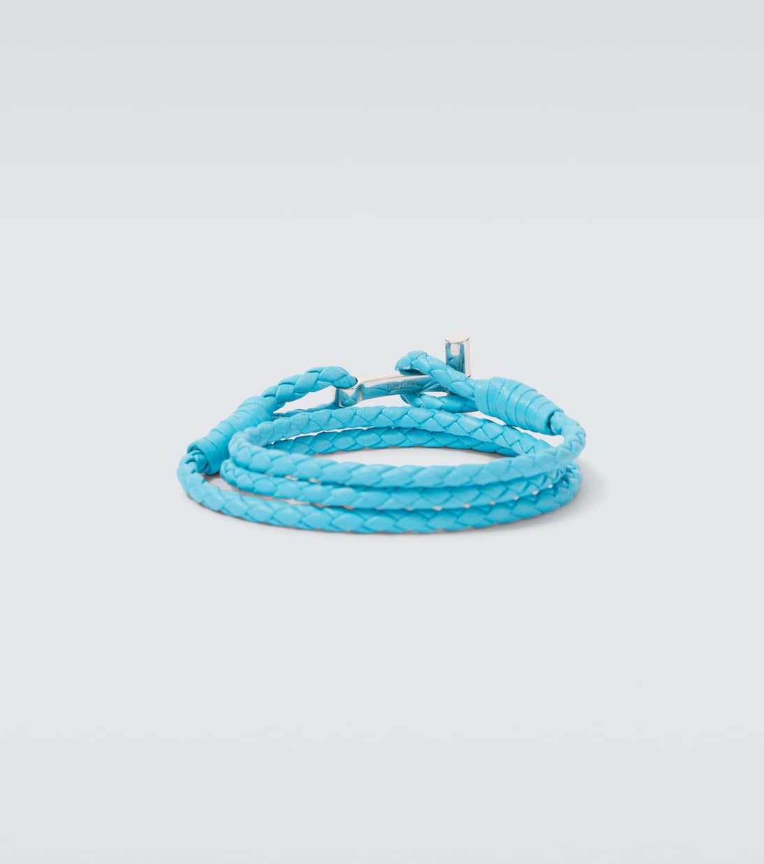 T braided leather bracelet | Tom Ford