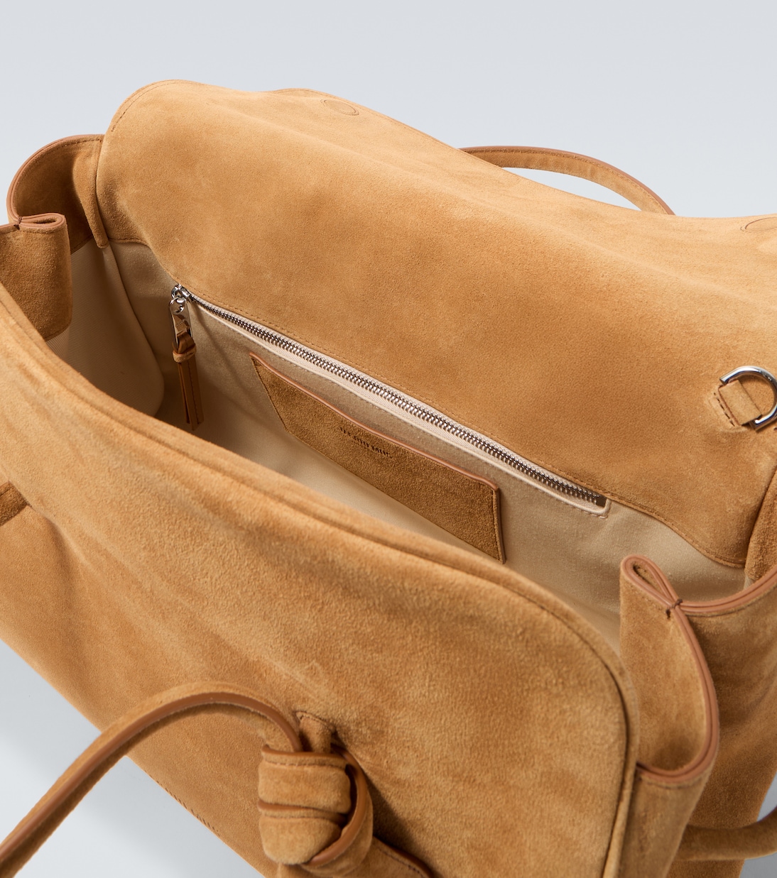 Tote Bag Turismo Large aus Veloursleder | Jacquemus