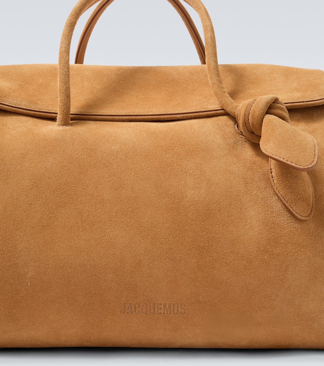 Tote Bag Turismo Large aus Veloursleder | Jacquemus