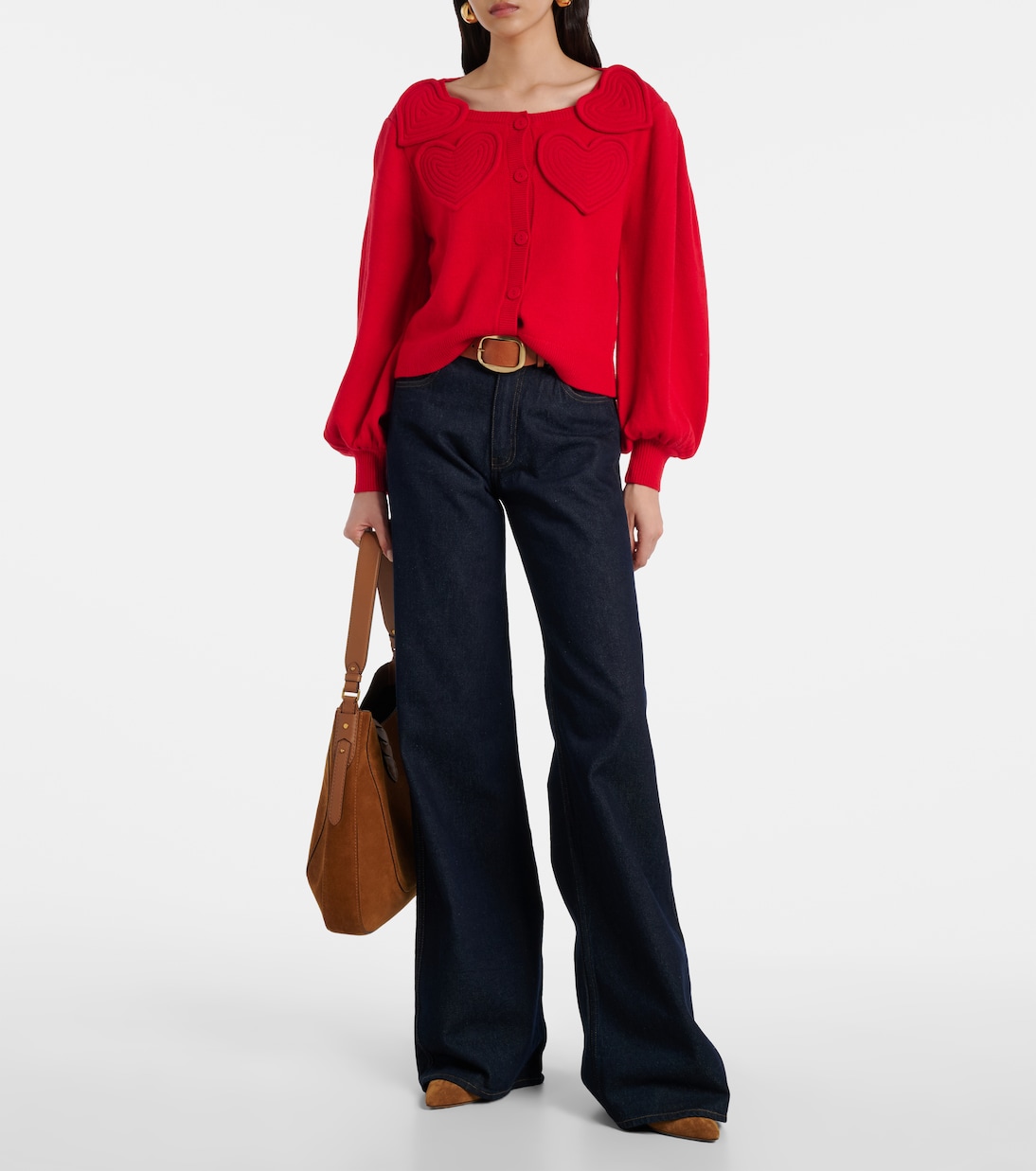 Cárdigan con aplique de parche | Farm Rio