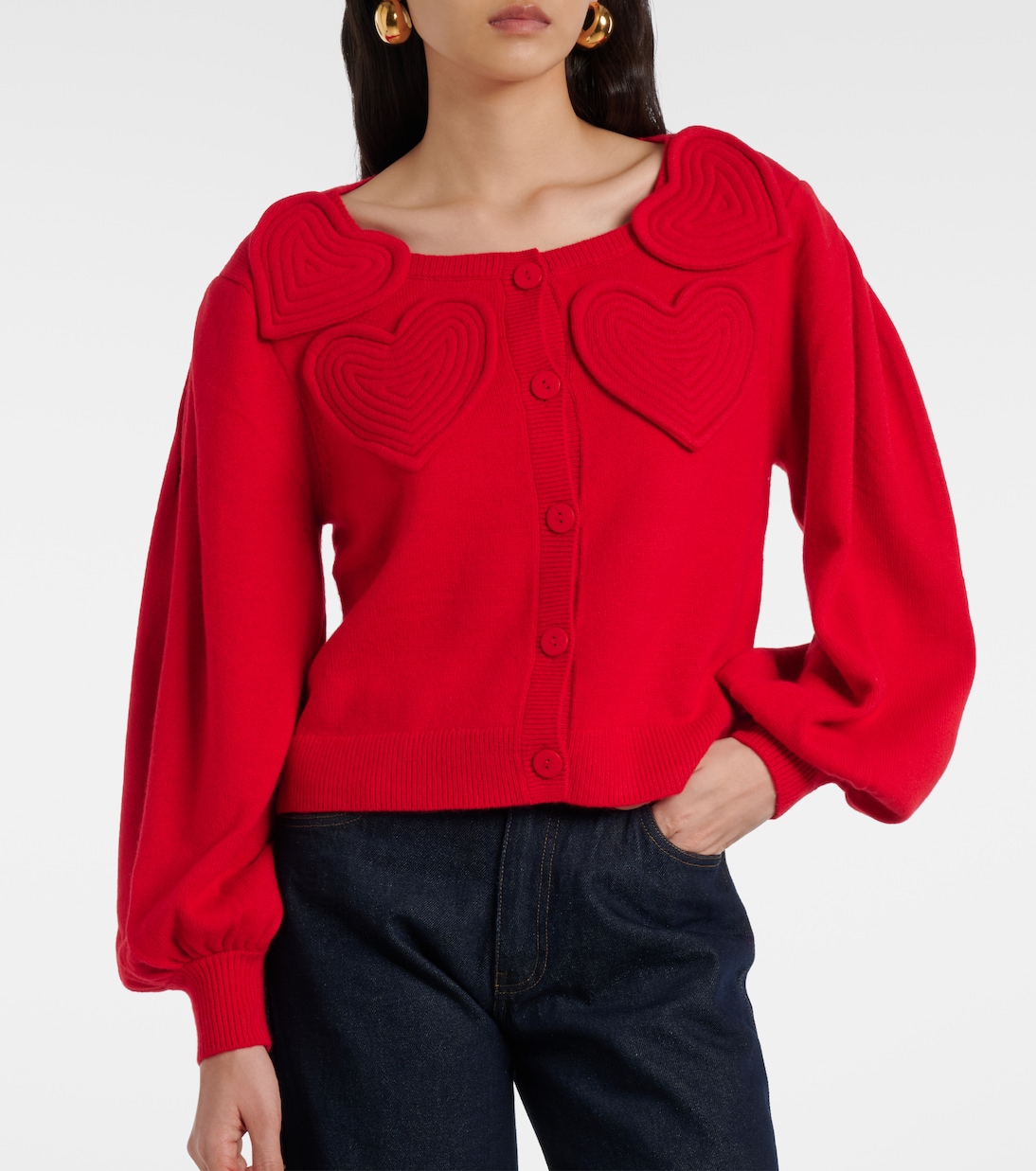 Cárdigan con aplique de parche | Farm Rio