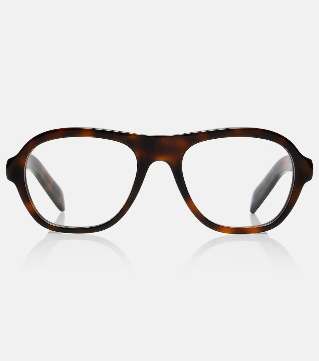 Occhiali aviator con logo | Prada