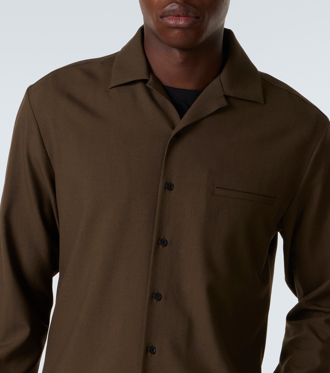 Kanta wool shirt | The Row