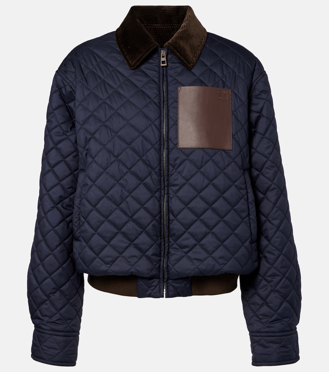 Steppjacke mit Cord | Loewe