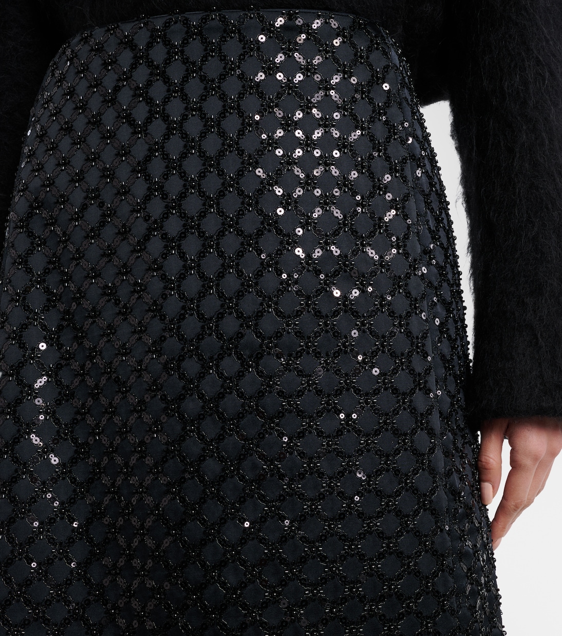 Midirock Sparkling Statement mit Pailletten  | Dorothee Schumacher