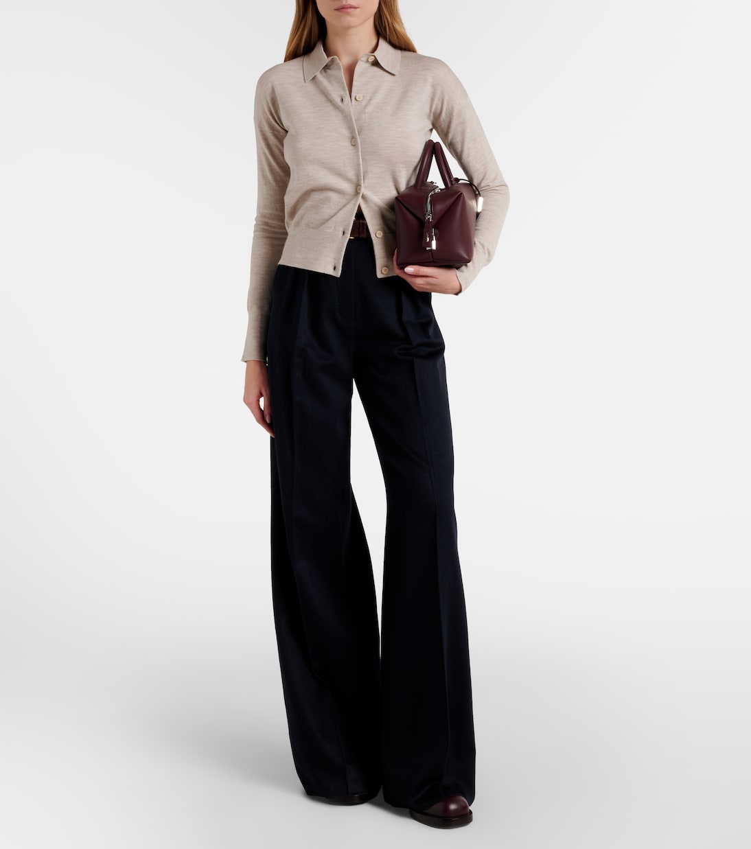 Cardigan Medeola en laine mélangée | Max Mara