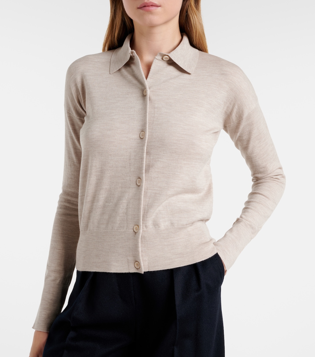 Cardigan Medeola en laine mélangée | Max Mara