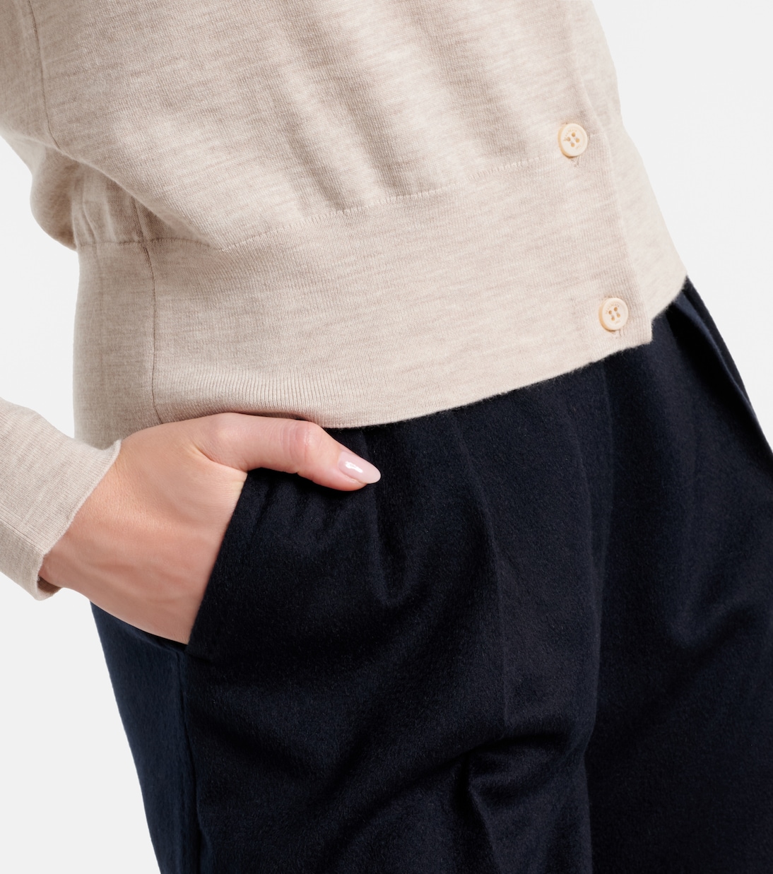 Cardigan Medeola en laine mélangée | Max Mara