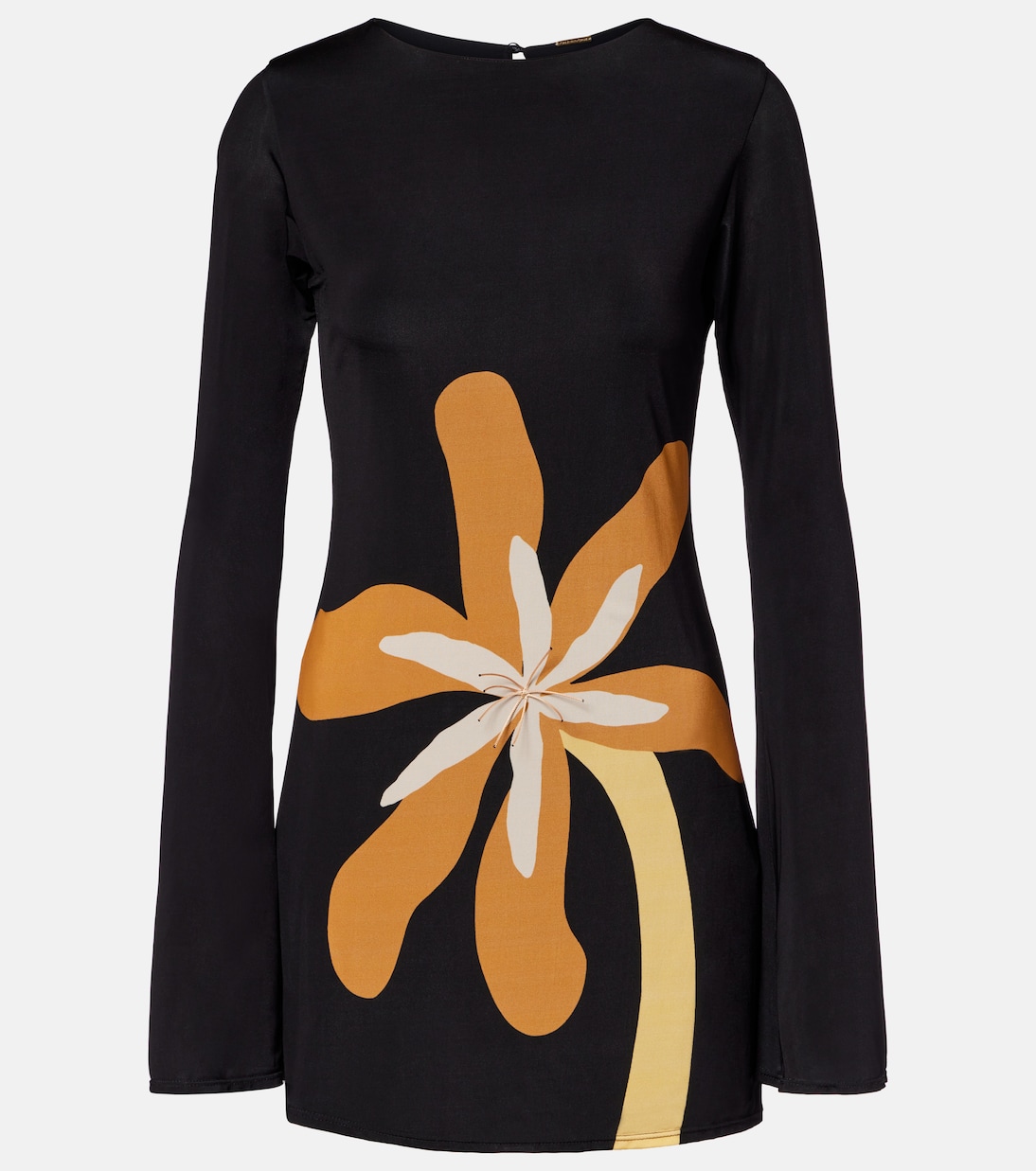 Maisha floral jersey minidress | Cala de la Cruz