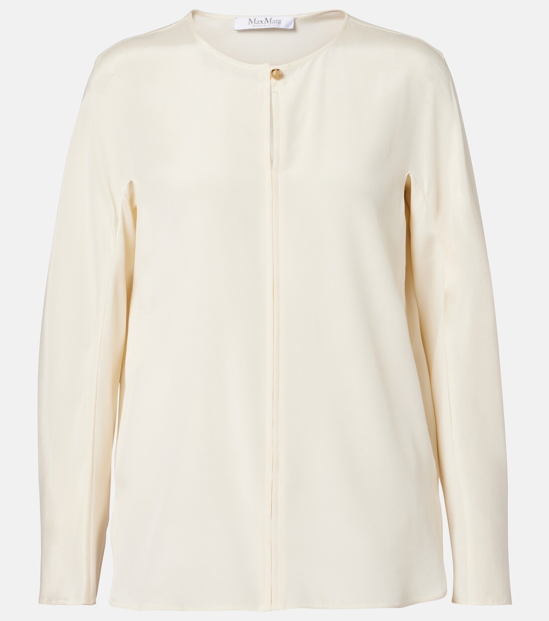 Mitico silk-blend cady top | Max Mara