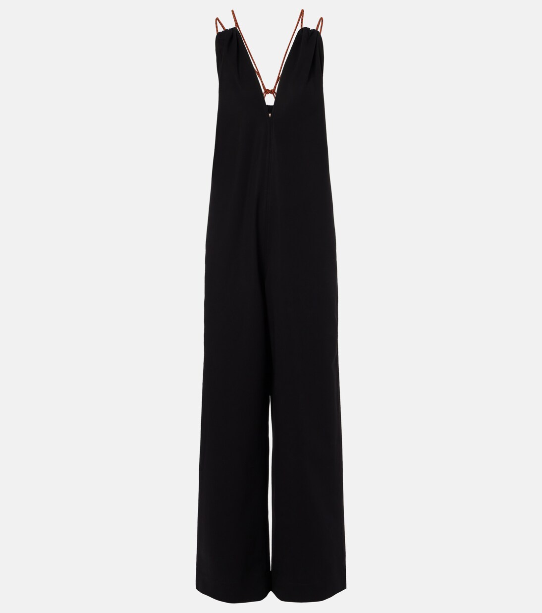Cotton crêpe jumpsuit | Plan C