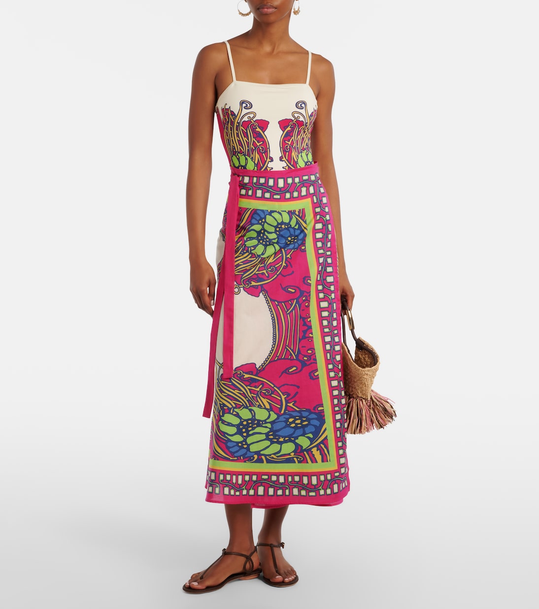 Lemuria Placée cotton beach cover-up | La DoubleJ