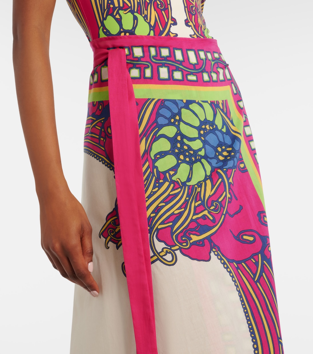 Lemuria Placée cotton beach cover-up | La DoubleJ