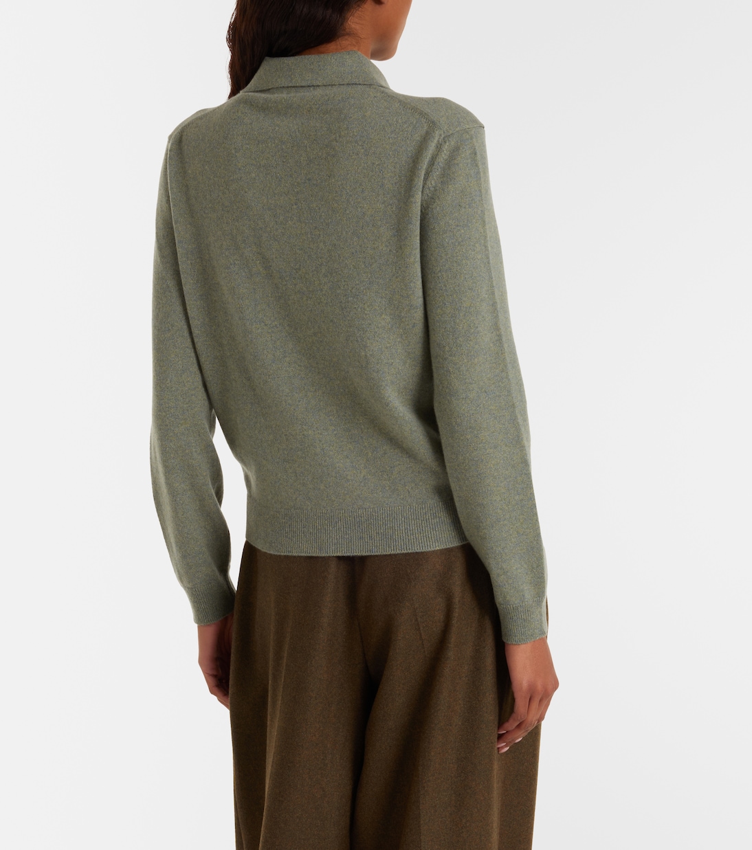 Classic cashmere polo sweater | Loro Piana