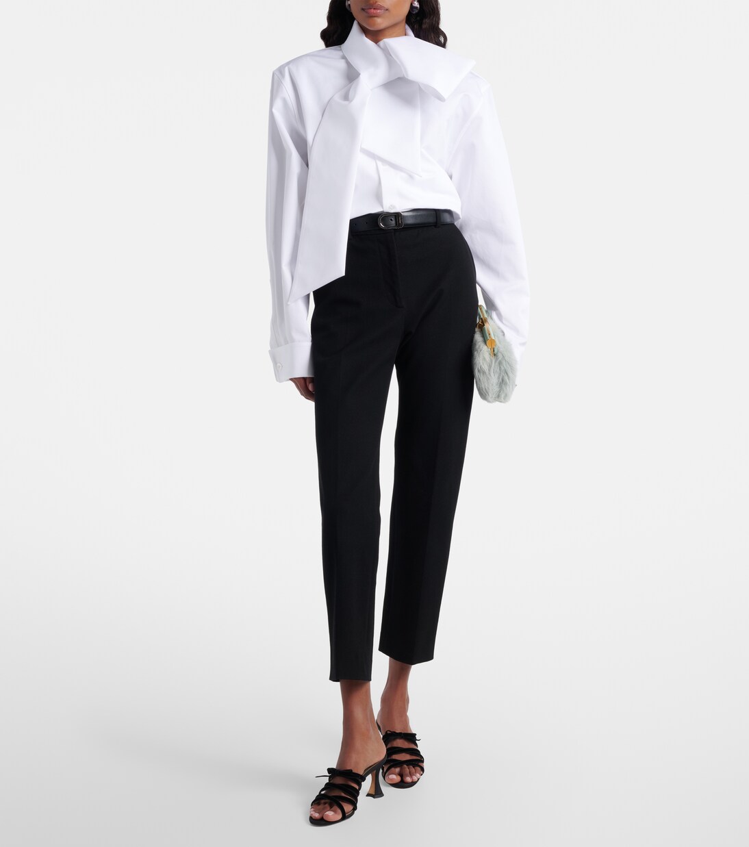 Clementel 70 velvet mules | Manolo Blahnik