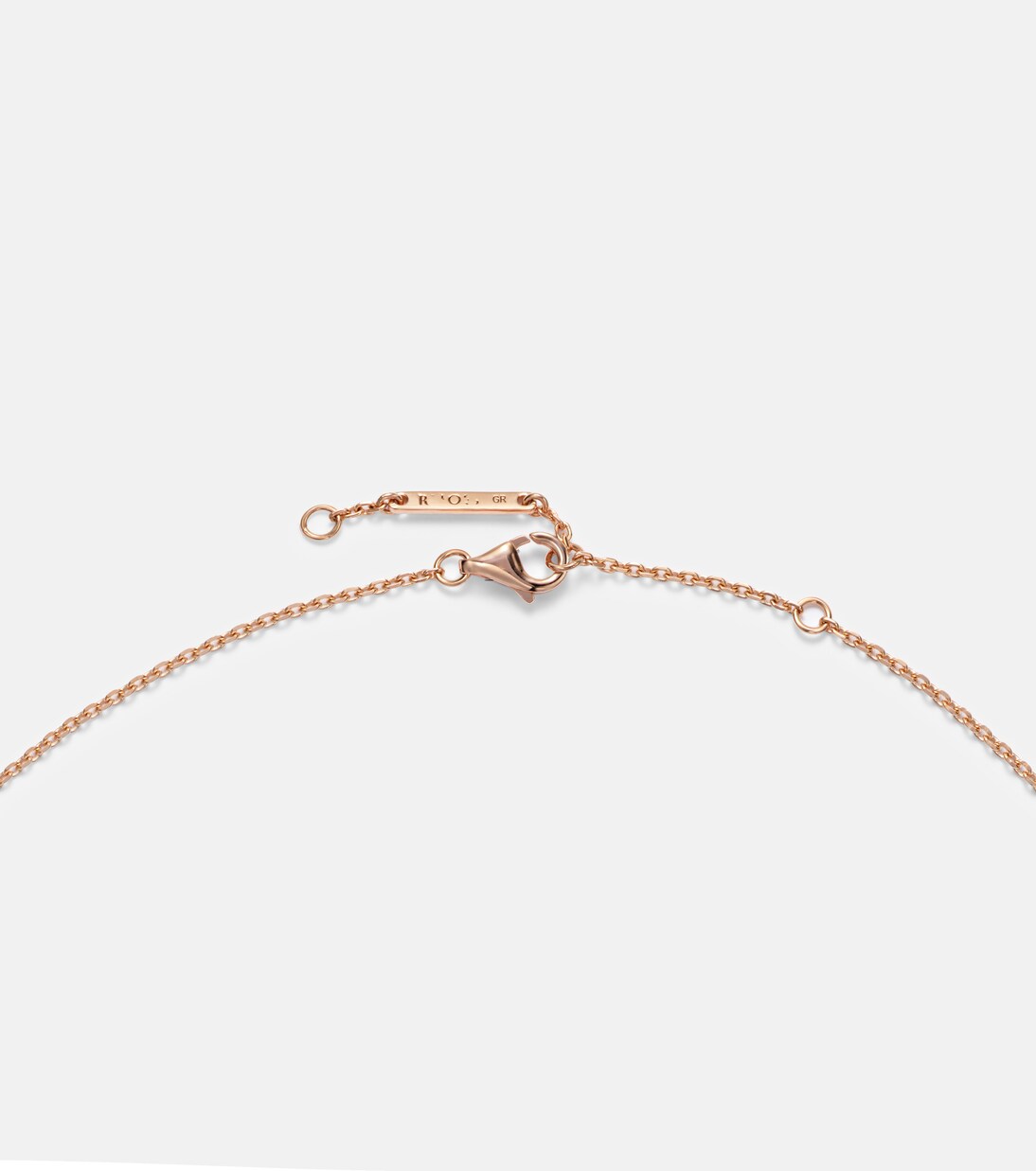 Halskette Serti Sur Vide aus 18kt Roségold mit Diamanten | Repossi