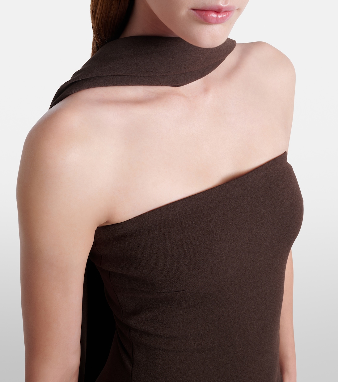 Martine scarf-detail cocktail dress | Solace London