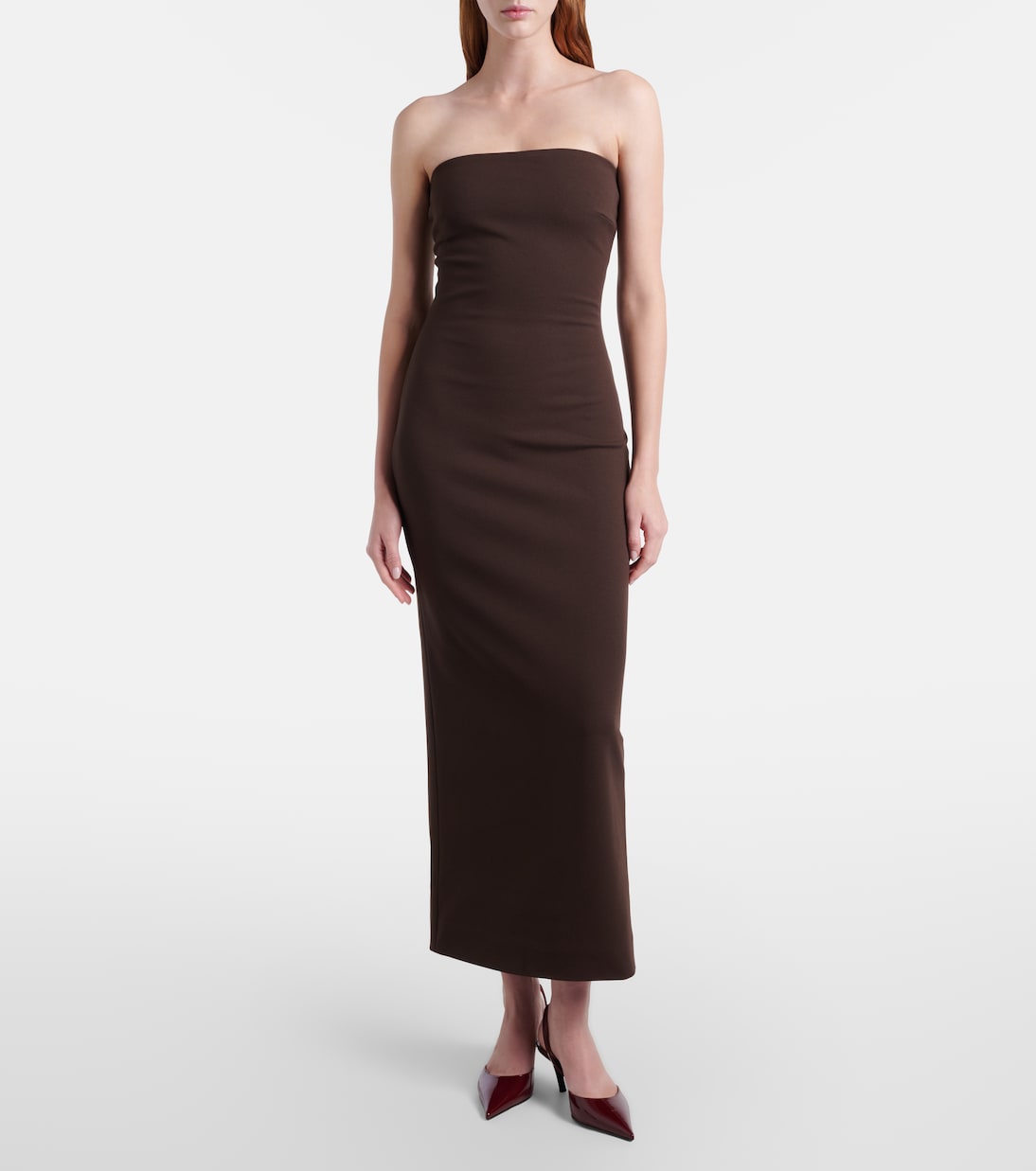 Martine scarf-detail cocktail dress | Solace London