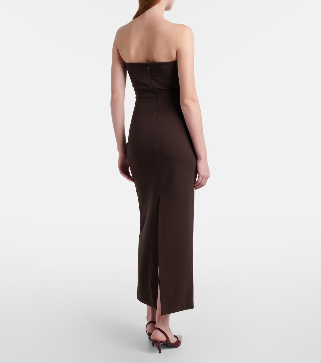 Martine scarf-detail cocktail dress | Solace London