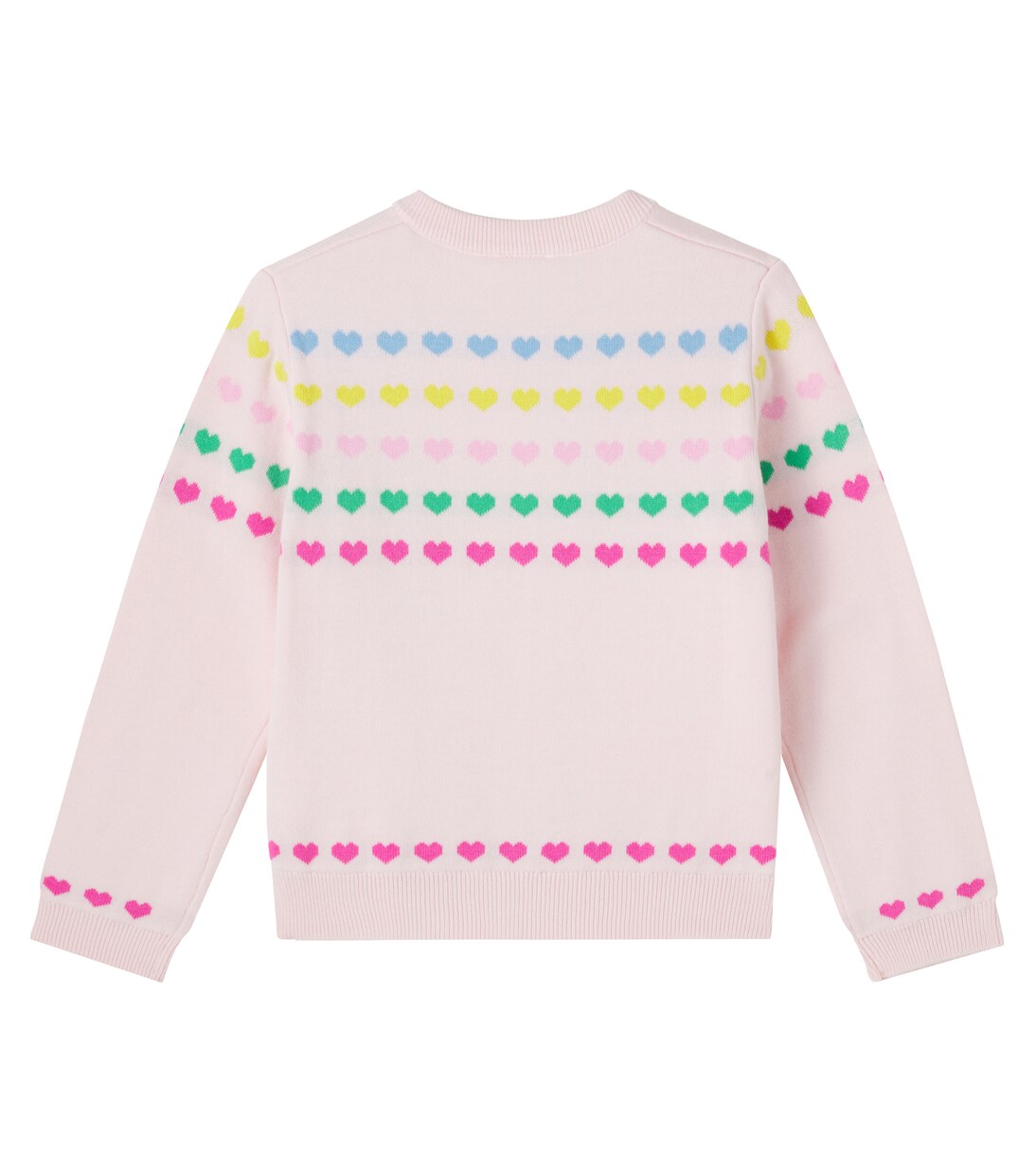 Laligne jacquard cotton cardigan  | Bonton