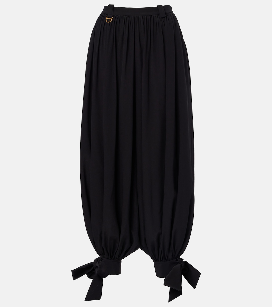 Silk crêpe de chine balloon pants | Chloé