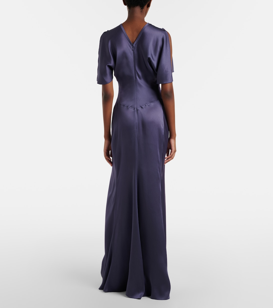 Robe Isabella aus Satin | Victoria Beckham