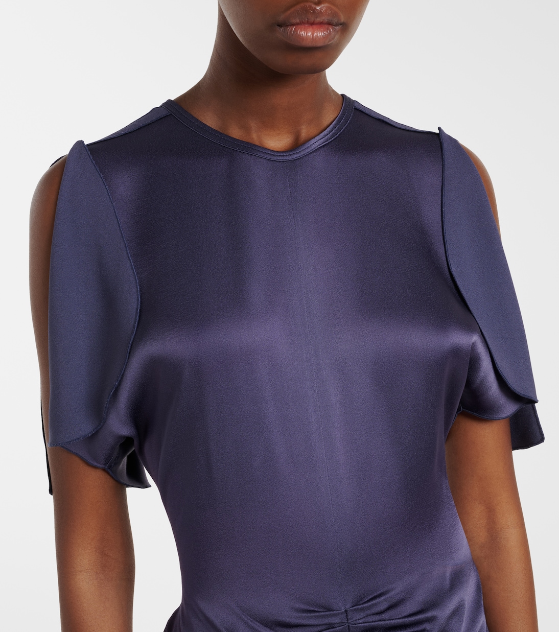 Robe Isabella aus Satin | Victoria Beckham