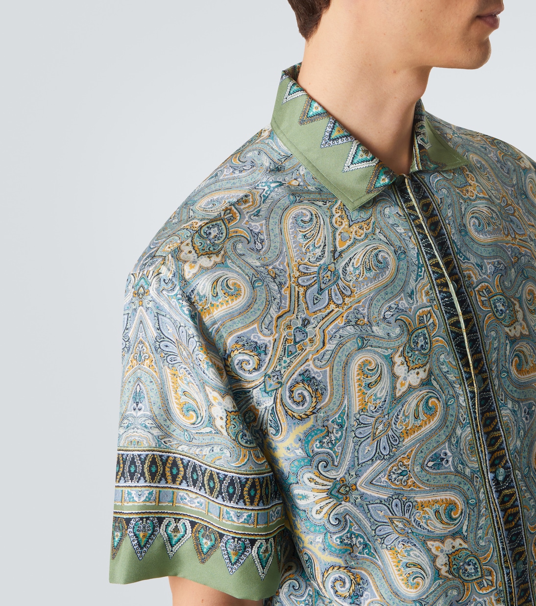 Paisley silk twill shirt | Etro