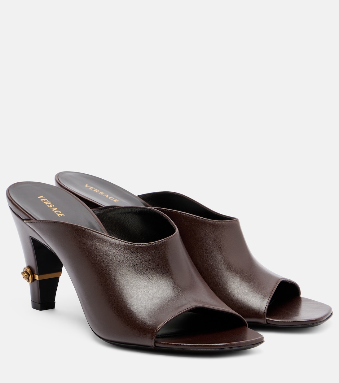 Giulietta leather mules | Versace