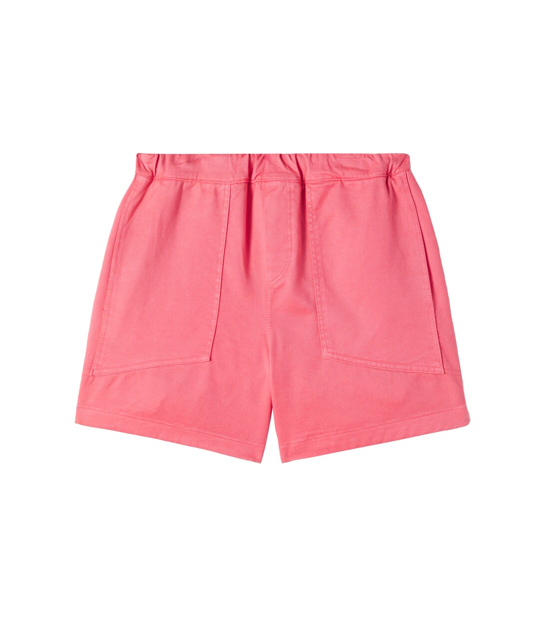 Palm cotton twill shorts | Cozmo