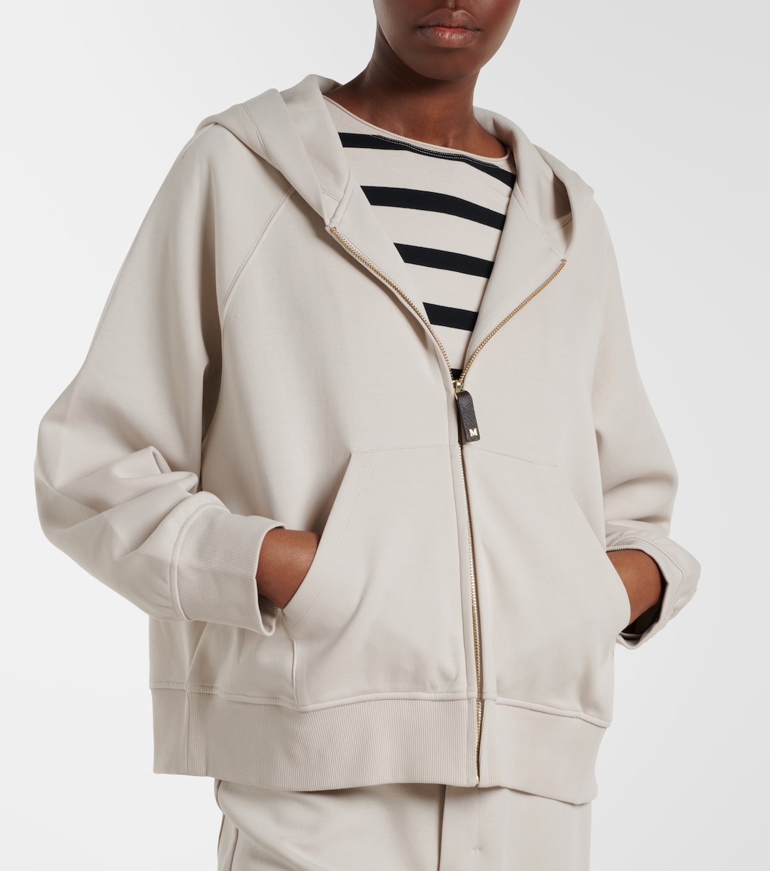 Alma cotton-blend hoodie | 'S Max Mara