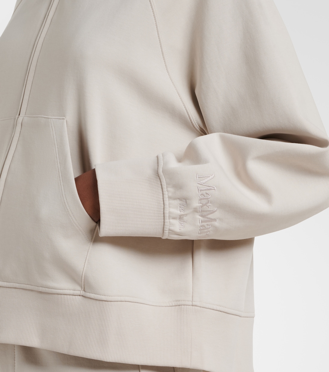 Alma cotton-blend hoodie | 'S Max Mara