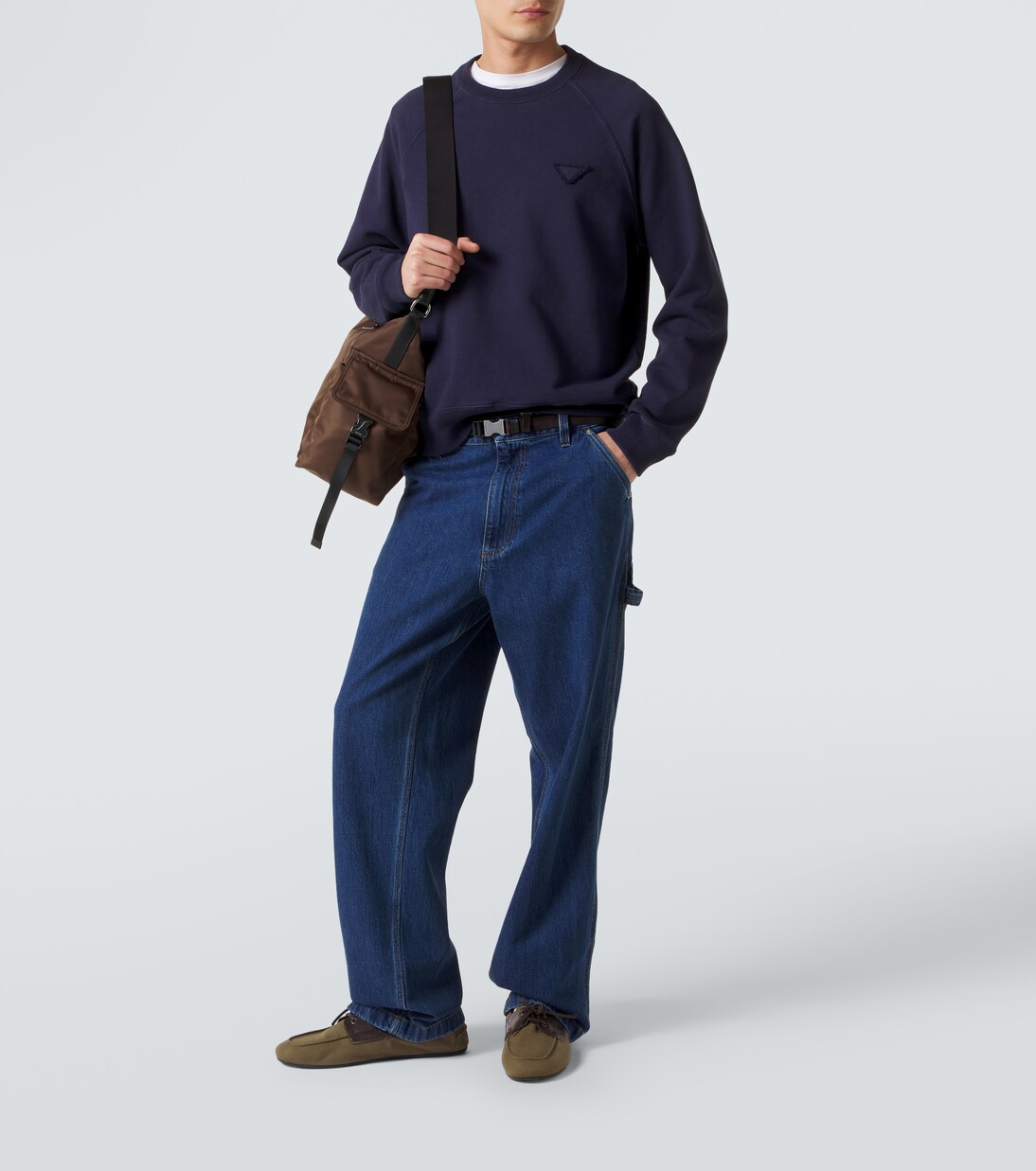 Cotton jersey sweatshirt | Prada