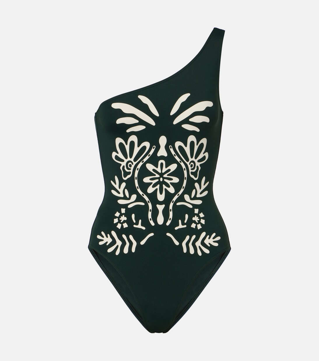 Gemme printed one-shoulder swimsuit | Eres