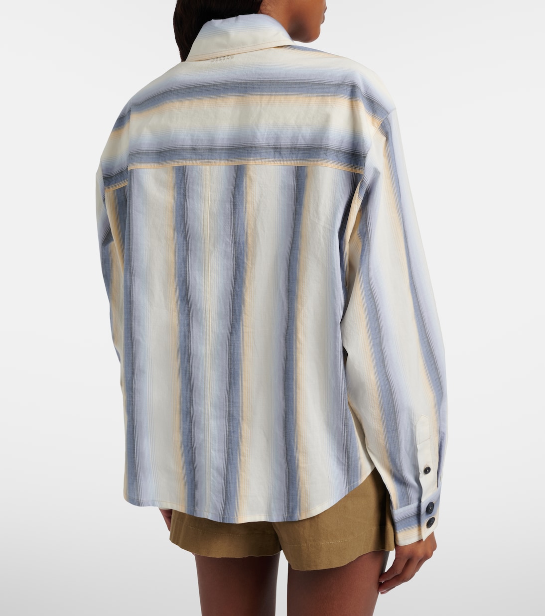 Camisa Mahvane de algodón a rayas | Isabel Marant