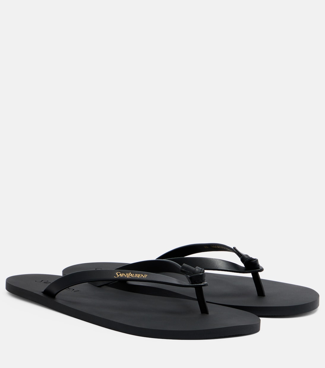 Pool leather thong sandals | Saint Laurent