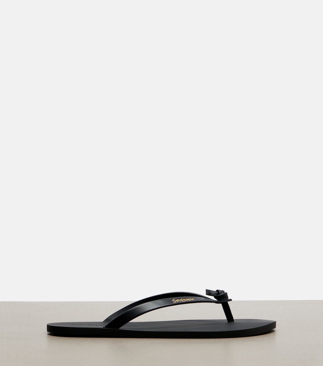 Pool leather thong sandals | Saint Laurent