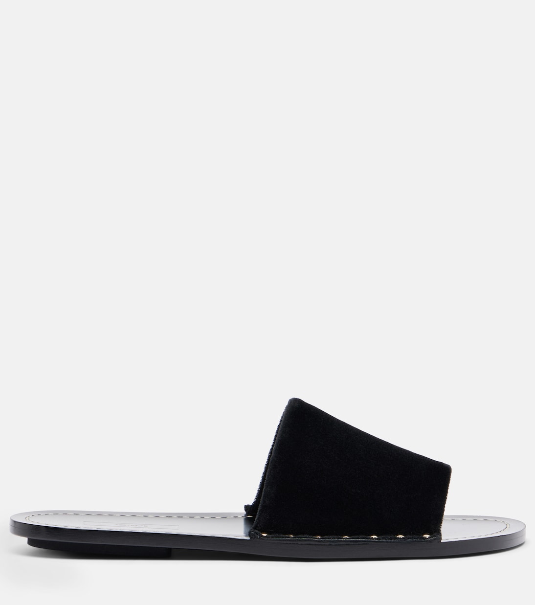 Studded velvet slides | Toteme